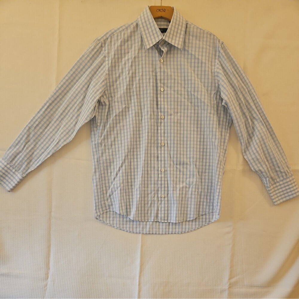 Boss Hugo Boss Regular Fit Plaid Men’s Dress Shirt 15 32|33